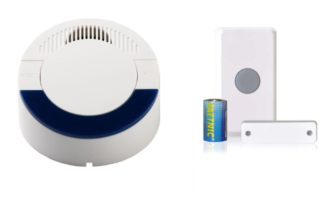 Long Range Wireless Doorbell and Door/Window Contact